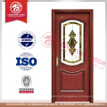 Portas interiores com insertos de vidro, Porta de madeira com vidro decorativo